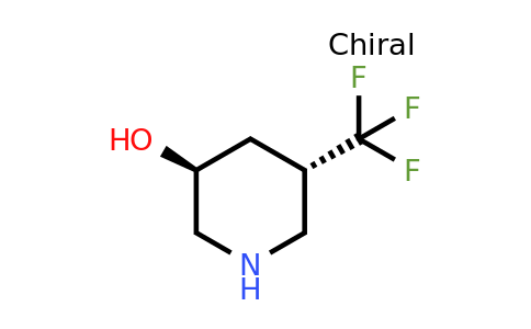 CAS 2306245-31-6 | (3S,5S)-5-(trifluoromethyl)piperidin-3-ol