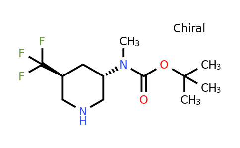 CAS 2306245-46-3 | tert-butyl N-methyl-N-[(3S,5S)-5-(trifluoromethyl)-3-piperidyl]carbamate