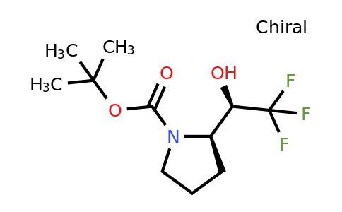 CAS 2306245-56-5 | tert-butyl (2R)-2-[(1R)-2,2,2-trifluoro-1-hydroxy-ethyl]pyrrolidine-1-carboxylate