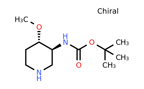 CAS 2306245-64-5 | tert-butyl N-[(3S,4S)-4-methoxypiperidin-3-yl]carbamate