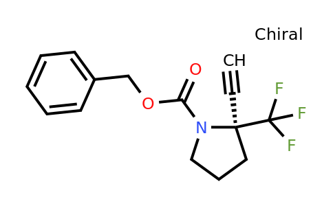 CAS 2306245-68-9 | benzyl (2S)-2-ethynyl-2-(trifluoromethyl)pyrrolidine-1-carboxylate