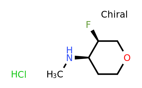CAS 2306245-75-8 | (3R,4R)-3-fluoro-N-methyl-tetrahydropyran-4-amine;hydrochloride