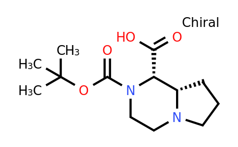 CAS 2306245-92-9 | (1S,8aS)-2-[(tert-butoxy)carbonyl]-octahydropyrrolo[1,2-a]piperazine-1-carboxylic acid