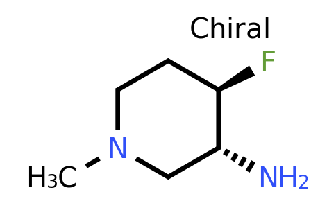 CAS 2306246-12-6 | (3R,4R)-4-fluoro-1-methyl-piperidin-3-amine