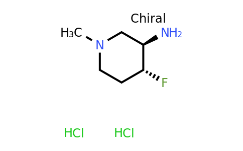 CAS 2306246-13-7 | (3R,4R)-4-fluoro-1-methyl-piperidin-3-amine;dihydrochloride