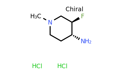 CAS 2306246-14-8 | (3R,4R)-3-fluoro-1-methyl-piperidin-4-amine;dihydrochloride