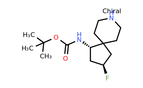 CAS 2306246-18-2 | tert-butyl N-[(2R,4S)-2-fluoro-8-azaspiro[4.5]decan-4-yl]carbamate