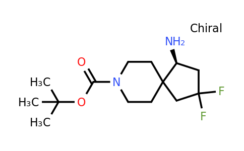 CAS 2306246-24-0 | tert-butyl (4S)-4-amino-2,2-difluoro-8-azaspiro[4.5]decane-8-carboxylate