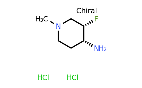 CAS 2306246-40-0 | (3S,4R)-3-fluoro-1-methyl-piperidin-4-amine;dihydrochloride