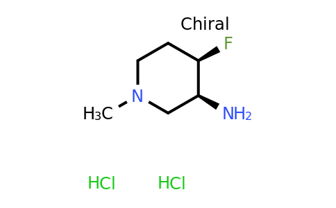 CAS 2306246-47-7 | (3S,4R)-4-fluoro-1-methylpiperidin-3-amine dihydrochloride
