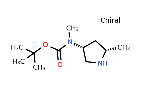 CAS 2306246-57-9 | tert-butyl N-methyl-N-[(3R,5S)-5-methylpyrrolidin-3-yl]carbamate