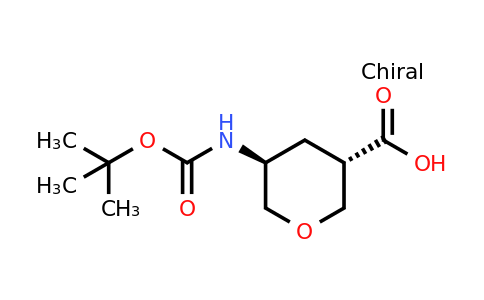 CAS 2306246-58-0 | (3S,5S)-5-(tert-butoxycarbonylamino)tetrahydropyran-3-carboxylic acid