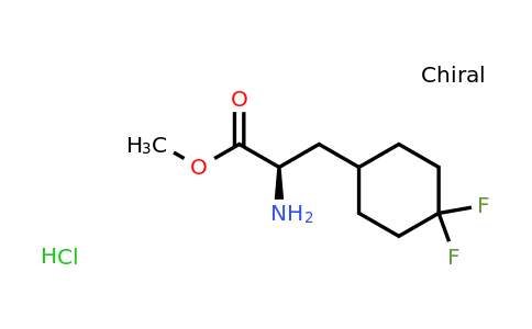 CAS 2306246-93-3 | methyl (2R)-2-amino-3-(4,4-difluorocyclohexyl)propanoate;hydrochloride