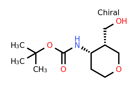 CAS 2306246-97-7 | tert-butyl N-[(3R,4S)-3-(hydroxymethyl)tetrahydropyran-4-yl]carbamate