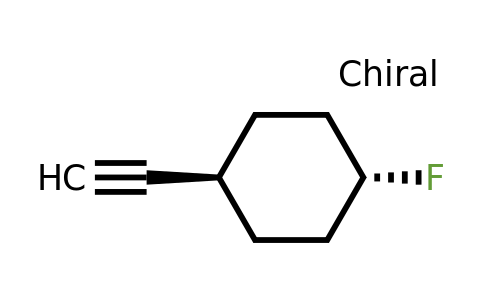 CAS 2306247-14-1 | trans-1-ethynyl-4-fluoro-cyclohexane