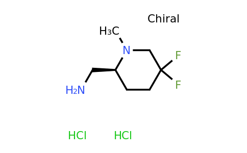 CAS 2306247-25-4 | [(2S)-5,5-difluoro-1-methylpiperidin-2-yl]methanamine dihydrochloride