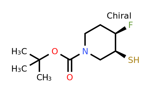CAS 2306247-30-1 | tert-butyl (3S,4R)-4-fluoro-3-sulfanyl-piperidine-1-carboxylate