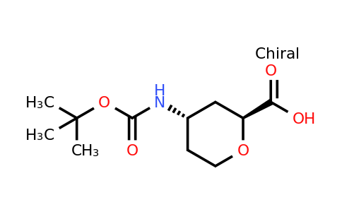 CAS 2306247-39-0 | (2S,4S)-4-(tert-butoxycarbonylamino)tetrahydropyran-2-carboxylic acid