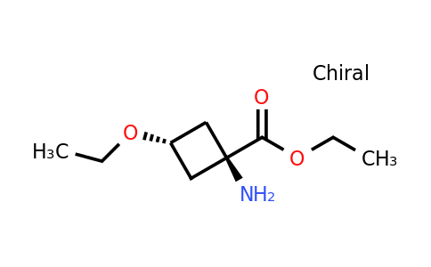 CAS 2306247-48-1 | ethyl trans-1-amino-3-ethoxy-cyclobutanecarboxylate