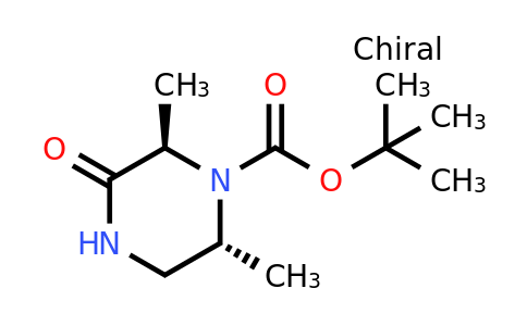 CAS 2306247-68-5 | tert-butyl (2R,6R)-2,6-dimethyl-3-oxo-piperazine-1-carboxylate