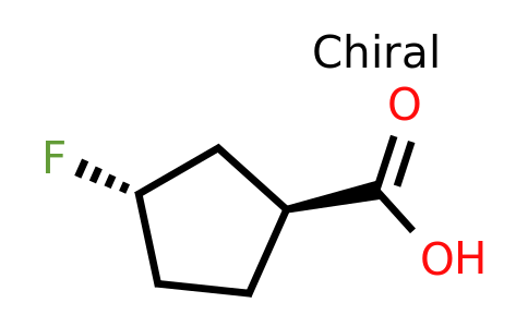 CAS 2306247-95-8 | (1S,3S)-3-fluorocyclopentanecarboxylic acid