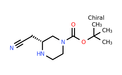 CAS 2306248-13-3 | tert-butyl (3R)-3-(cyanomethyl)piperazine-1-carboxylate