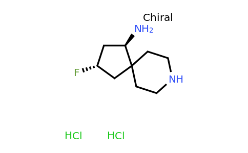 CAS 2306248-40-6 | (2S,4R)-2-fluoro-8-azaspiro[4.5]decan-4-amine;dihydrochloride