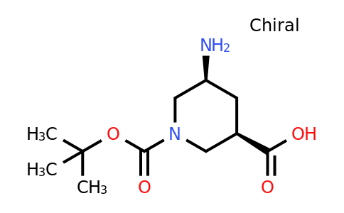 CAS 2306248-42-8 | (3R,5S)-5-amino-1-tert-butoxycarbonyl-piperidine-3-carboxylic acid