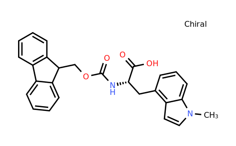 CAS 2306248-45-1 | (2S)-2-(9H-fluoren-9-ylmethoxycarbonylamino)-3-(1-methylindol-4-yl)propanoic acid
