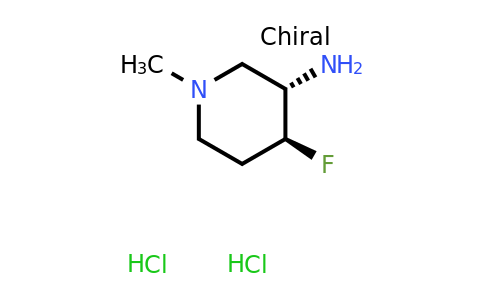CAS 2306248-50-8 | (3S,4S)-4-fluoro-1-methyl-piperidin-3-amine;dihydrochloride