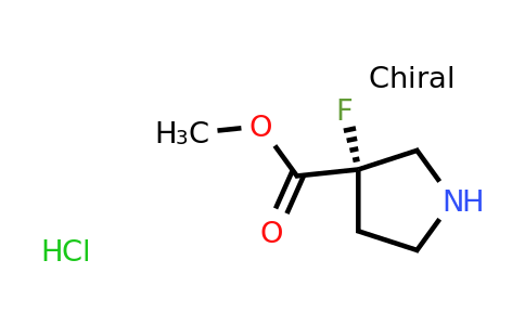 CAS 2306248-84-8 | methyl (3S)-3-fluoropyrrolidine-3-carboxylate;hydrochloride