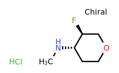 CAS 2306248-95-1 | (3R,4S)-3-fluoro-N-methyl-tetrahydropyran-4-amine;hydrochloride