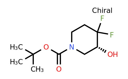 CAS 2306249-01-2 | tert-butyl (3R)-4,4-difluoro-3-hydroxy-piperidine-1-carboxylate