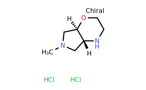 CAS 2306249-23-8 | (4aR,7aR)-6-methyl-3,4,4a,5,7,7a-hexahydro-2H-pyrrolo[3,4-b][1,4]oxazine;dihydrochloride