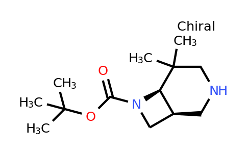 CAS 2306249-47-6 | tert-butyl (1S,6R)-5,5-dimethyl-3,7-diazabicyclo[4.2.0]octane-7-carboxylate