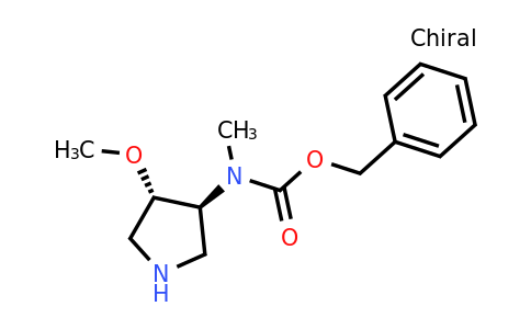 CAS 2306252-41-3 | benzyl N-[(3S,4S)-4-methoxypyrrolidin-3-yl]-N-methylcarbamate