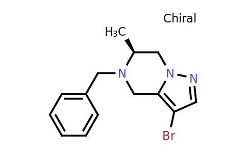 CAS 2306252-53-7 | (6S)-5-benzyl-3-bromo-6-methyl-6,7-dihydro-4H-pyrazolo[1,5-a]pyrazine