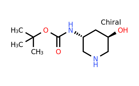 CAS 2306252-76-4 | tert-butyl N-[(3R,5R)-5-hydroxy-3-piperidyl]carbamate