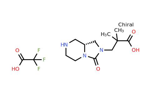 CAS 2306252-88-8 | 3-[(8aR)-3-oxo-1,5,6,7,8,8a-hexahydroimidazo[1,5-a]pyrazin-2-yl]-2,2-dimethyl-propanoic acid;2,2,2-trifluoroacetic acid