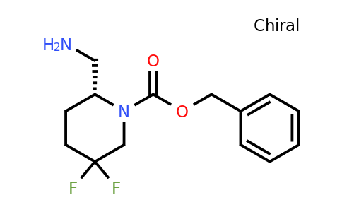 CAS 2306252-94-6 | benzyl (2R)-2-(aminomethyl)-5,5-difluoro-piperidine-1-carboxylate