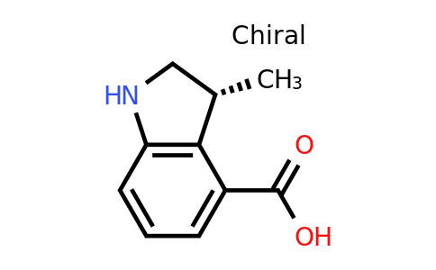CAS 2306253-05-2 | (3R)-3-methylindoline-4-carboxylic acid