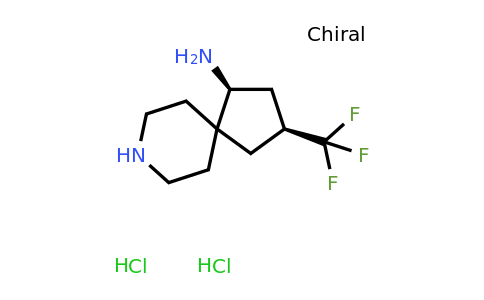 CAS 2306253-17-6 | (2S,4S)-2-(trifluoromethyl)-8-azaspiro[4.5]decan-4-amine;dihydrochloride