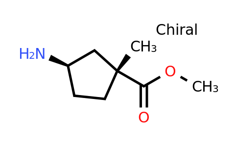 CAS 2306253-73-4 | methyl (1R,3R)-3-amino-1-methyl-cyclopentanecarboxylate