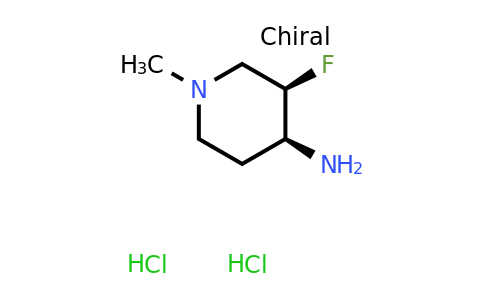CAS 2306254-06-6 | (3R,4S)-3-fluoro-1-methyl-piperidin-4-amine;dihydrochloride