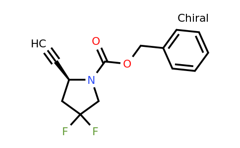CAS 2306254-38-4 | benzyl (2S)-2-ethynyl-4,4-difluoro-pyrrolidine-1-carboxylate