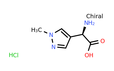 CAS 2306254-42-0 | (2R)-2-amino-2-(1-methylpyrazol-4-yl)acetic acid;hydrochloride