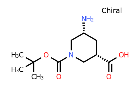 CAS 2306254-44-2 | (3S,5R)-5-amino-1-tert-butoxycarbonyl-piperidine-3-carboxylic acid