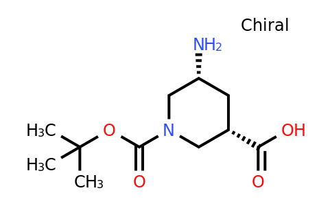 (3S,5R)-5-amino-1-tert-butoxycarbonyl-piperidine-3-carboxylic acid