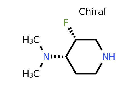 CAS 2306254-52-2 | (3R,4S)-3-fluoro-N,N-dimethyl-piperidin-4-amine