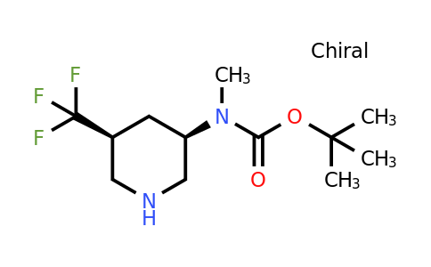 CAS 2306255-06-9 | tert-butyl N-methyl-N-[(3R,5S)-5-(trifluoromethyl)-3-piperidyl]carbamate
